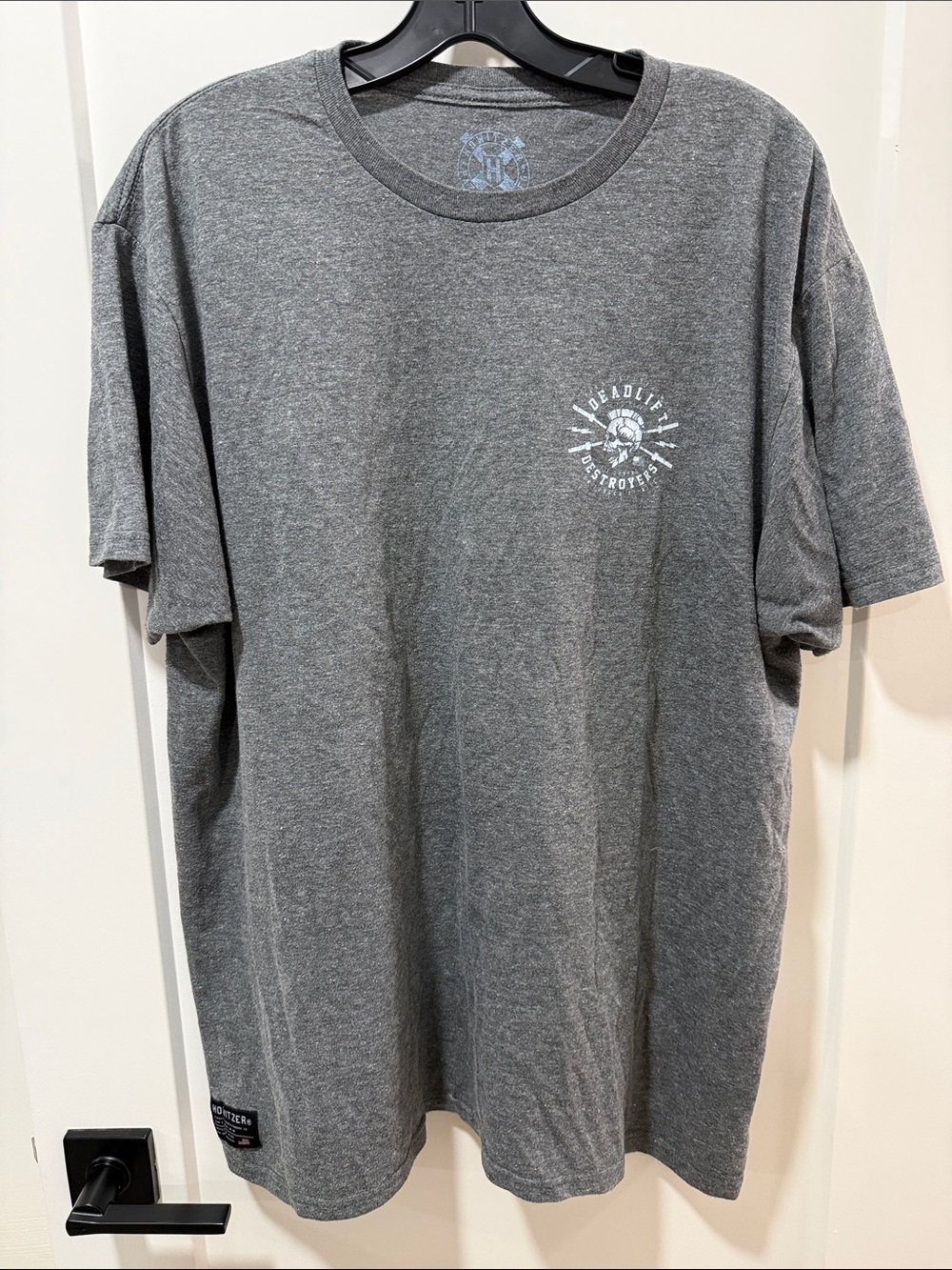 Howitzer Men's Gray Graphic Crewneck T-Shirt - XL